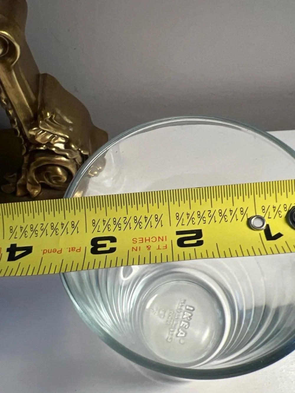 IKEA clear glass
